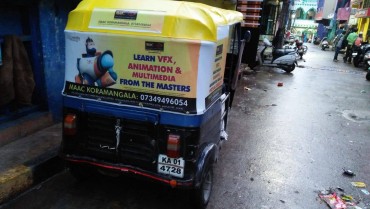 Auto Rickshaw Advertising in JP Nagar, Bangalore